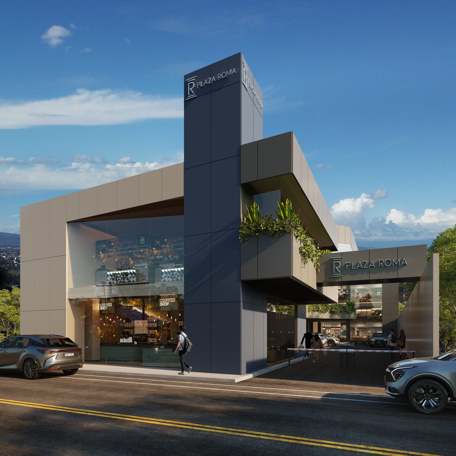 01, Exterior No1, PLAZA ROMA